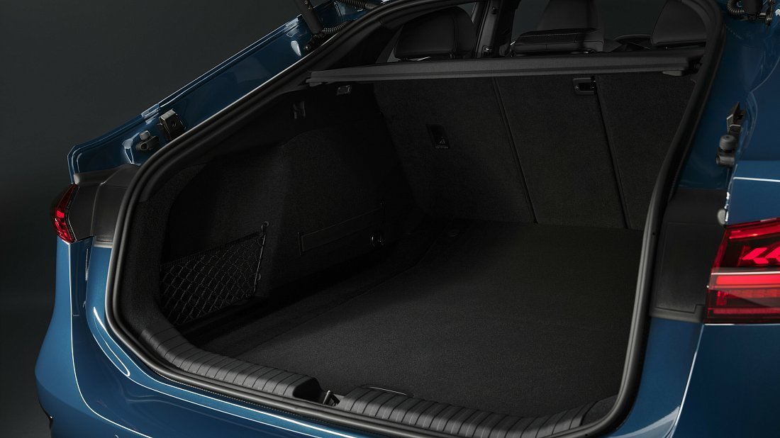 Audi S6 Sportback e-tron (2024-…) trunk photo, boot, seats up, seats upright, cargo space, cargo volume, cargo capacity, storage