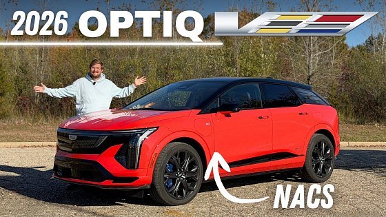 Video: I Drive The Cadillac OPTIQ V For The First Time! First GM Car w/ NACS