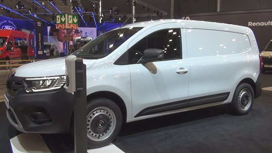 Video: Renault Kangoo E-Tech Panel Van (2023) Exterior and Interior