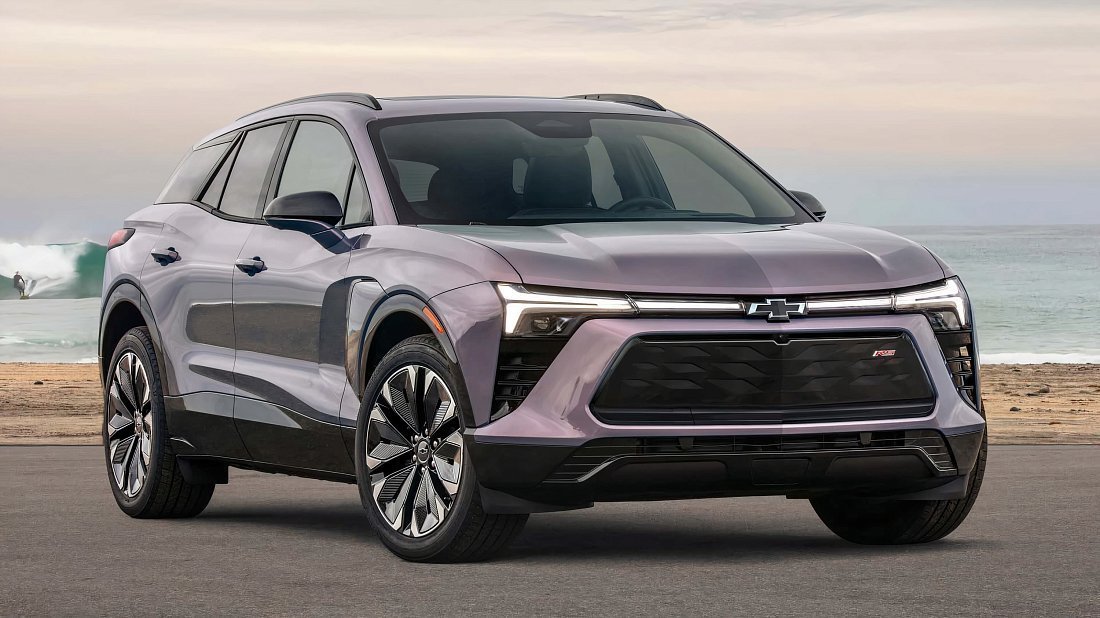Chevrolet Blazer EV RWD (2023-…) front fascia, grille, headlights, bumper, exterior