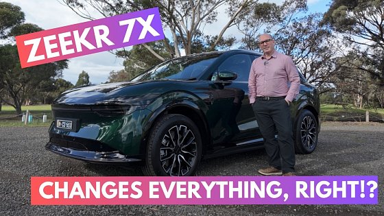 Video: 2026 Zeekr 7X Long Range Re-Review! Software updated and it...
