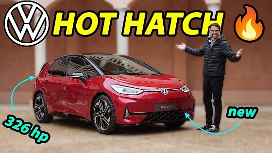 Video: The new VW ID3 GTX is Volkswagen’s electric hot hatch! (and ID3 updates for all!)