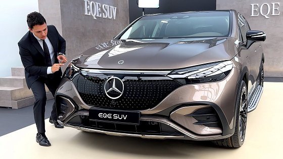 Video: 2023 NEW Mercedes EQE 500 SUV - AMG Line Review Interior Exterior