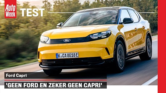 Video: Ford Capri - AutoWeek Review