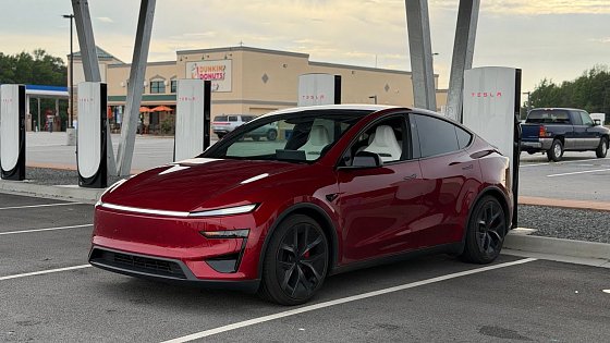 Video: Tesla Makes Up For Poor Charging w/ Insane Efficiency! Model Y Performance 10% Road Trip Challenge