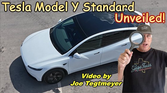 Video: Tesla's Brand New Model Y Standard Edition Unveiling! Features, Specifications & Manufacturing!