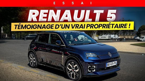 Video: Essai Renault 5 : avis d'un VRAI propriétaire : les PLUS et les MOINS !