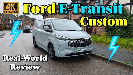Video: Ford E-Transit Custom 2026 | Commercial Panel Van | Real-World Review