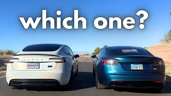 Video: New Model 3 Performance vs Used Model S Plaid
