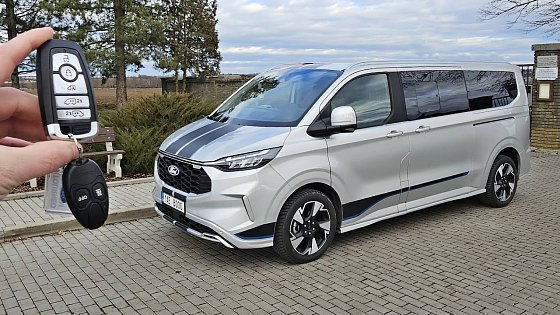 Video: 2024 Ford Tourneo Custom Sport | walkaround exterior + interior | #nowords