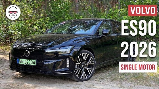 Video: Volvo ES90 Single Motor (RWD) w Polsce test PL Pertyn Ględzi