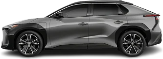 Side view photo of Toyota bZ4X AWD (2022-2025) on transparent background