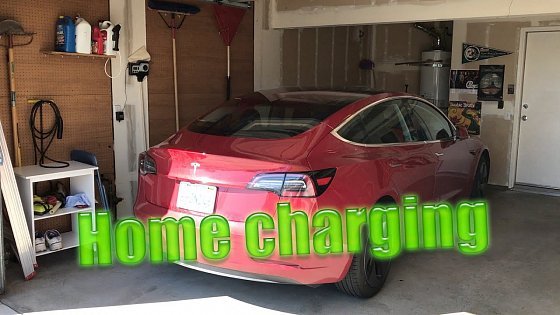 Video: my home charging setup for tesla model 3 midrange