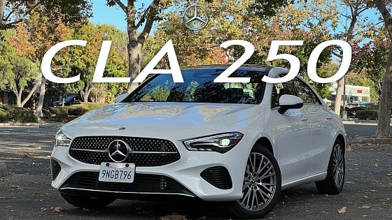 Video: 2025 Mercedes-Benz CLA 250 Coupe | Serious Improvement