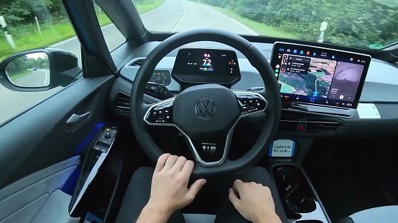 Video: 2025 VW ID.3 Goal (59 kWh | 204 hp) - POV Drive