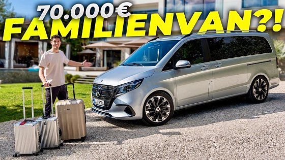 Video: Luxus-Familienvan für 70.000€?! ? Mercedes-Benz V300d (2024) | Dominik Fisch