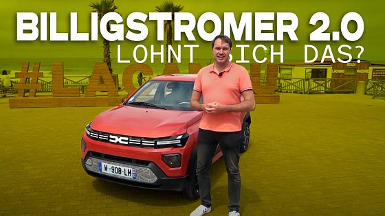 Video: E-Auto fahren unter 17.000 € | Was kann die 2. Generation Dacia Spring besser? | Motorvision | 2025