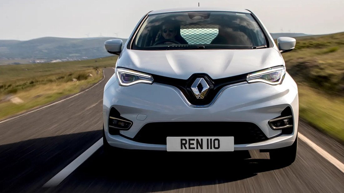 Renault Zoe Van Z.E. 50 R110 (2020-2023) front fascia, grille, headlights, bumper, exterior