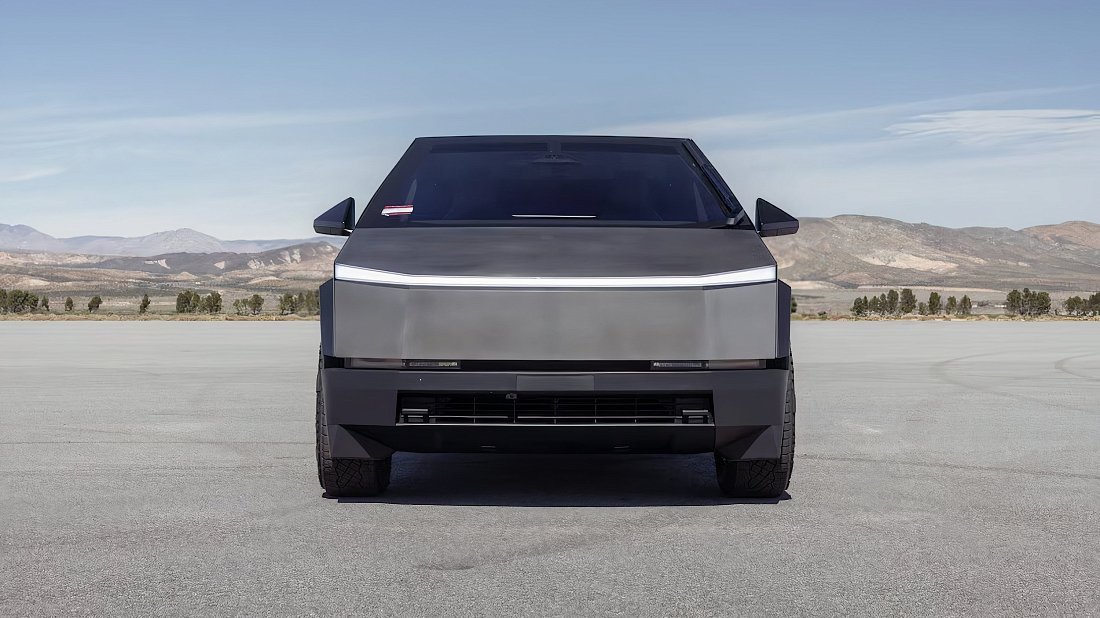 Tesla Cybertruck Cyberbeast (2024-…) front fascia, grille, headlights, bumper, exterior