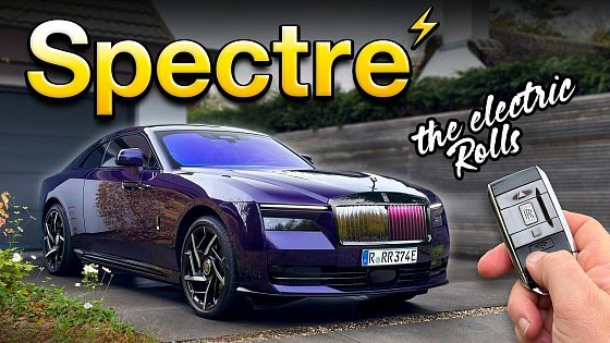 Video: Rolls-Royce Black Badge Spectre - The Most Luxurious EV ever?