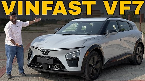 Video: 2025 New Vinfast VF7 SKY INFINITY Model Detailed Review