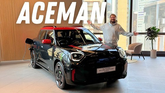Video: My First Look At The Electric MINI Aceman!