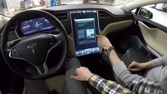 Video: Tesla Model S 85D In-depth Interior Tour/Discussion