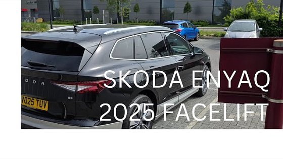 Video: SKODA ENYAQ 2025 FACE LIFT WALK AROUND