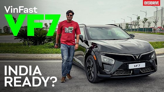Video: VinFast VF7 First Drive Review | India Launch Soon | Interior, Exterior & Features