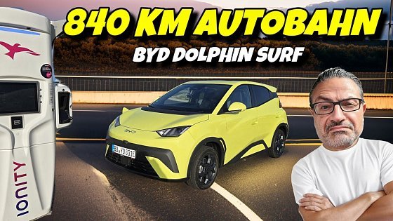 Video: Byd Dolphin Surf Autobahnreichweite & Ionity Ladekurve #ev