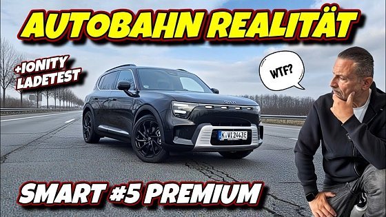 Video: Smart #5 Premium Reale Reichweite & Ladezeit im Wintertest. #ev #automobile 