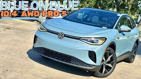 Video: 2025 VW ID.4 AWD Pro S Gets The Most Unique Spec We've Seen On A Volkswagen EV!
