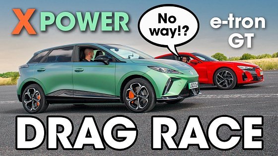 Video: NEW MG4 XPower review – plus DRAG RACE against Audi e-tron GT! | What Car?