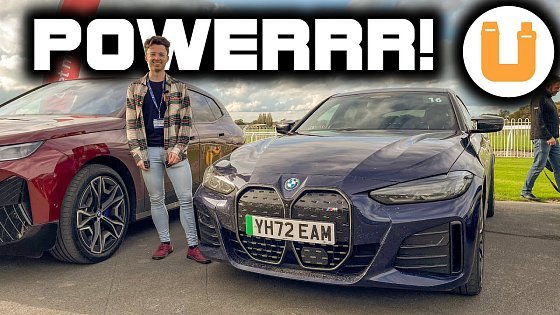 Video: Savage Performance: BMW i4 M50 First Drive | Buckle Up