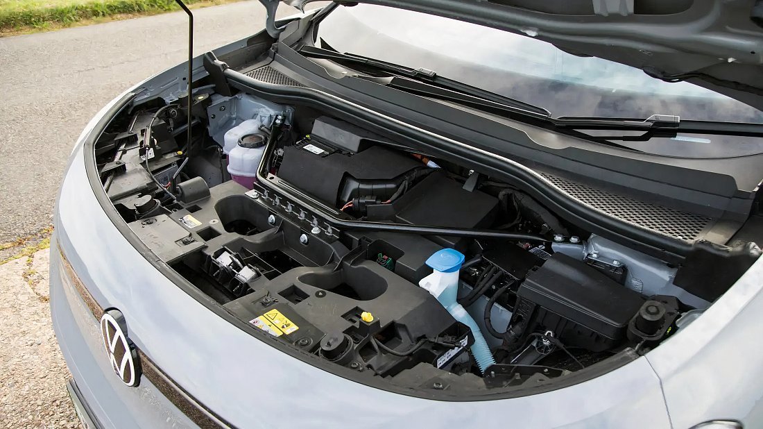 Volkswagen ID.4 AWD Pro (2024-…) frunk, front trunk, under hood, storage, cargo, capacity, bonus space