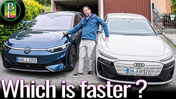 Video: Audi A6 E-Tron vs VW ID.7 on a Long distance trip