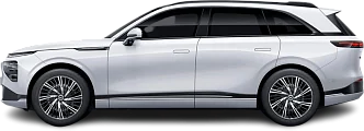 Side view photo of XPENG G9 AWD Performance (2023-…) on transparent background