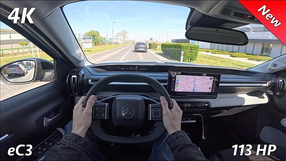 Video: Citroën eC3 2025 POV Test drive (113 HP) City - Highway