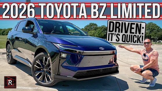 Video: The 2026 Toyota bZ Limited Is Massively Upgraded Electric RAV4 With Good Range & Power