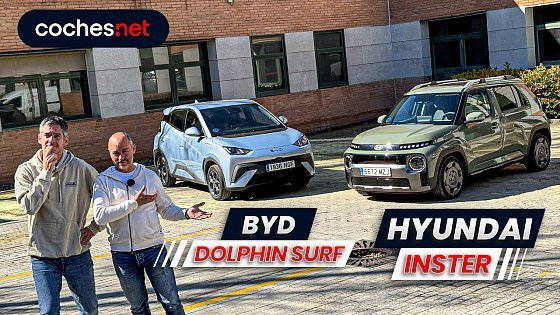 Video: BYD Dolphin Surf vs Hyundai Inster | Prueba / Test / Review en español | coches.net