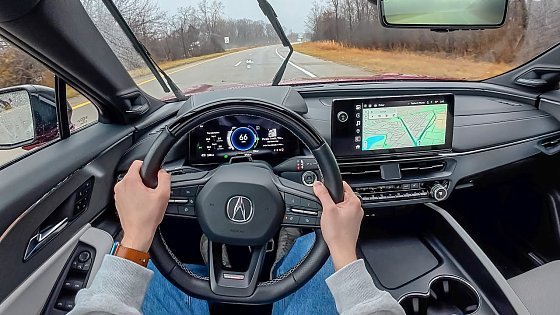Video: 2024 Acura ZDX Type S - POV Test Drive (Binaural Audio)