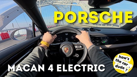 Video: Porsche Macan 4 Electric – The Silent Rocket SUV! | POV TEST
