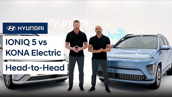 Video: 2025 IONIQ 5 vs. KONA Electric | Hyundai Head-to-Head Walkaround