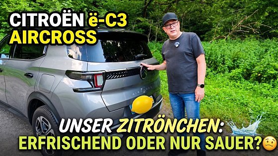 Video: 5000 km im Citroën ë-C3 Aircross Max Extended Range