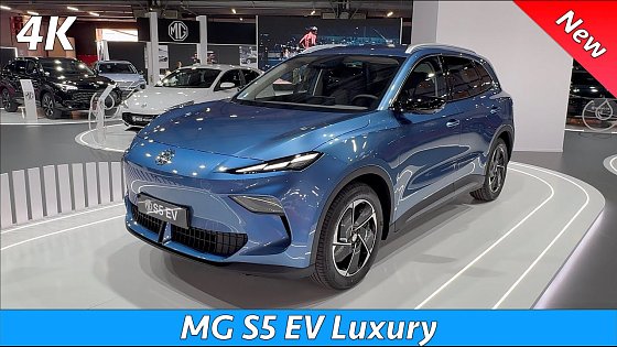 Video: MG S5 EV 2025 Detail Review | Luxury trim (Exterior - Interior), Price