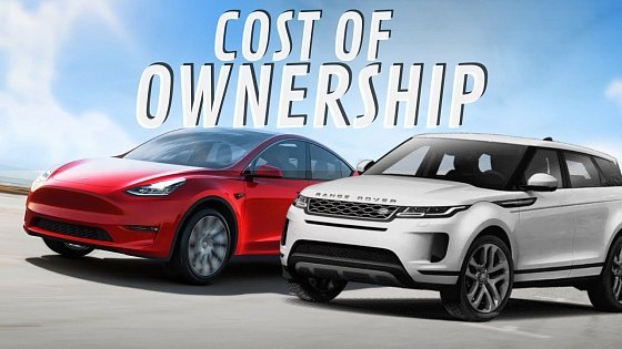 Video: Tesla Model Y vs Range Rover Evoque COST OF OWNERSHIP | The TRUE COST to Own for 5 Years Compared!
