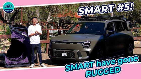 Video: 2024 smart #5, EV Off-Road SUV, 646 PS 740 km range, This Over A Range Rover? | WapCar