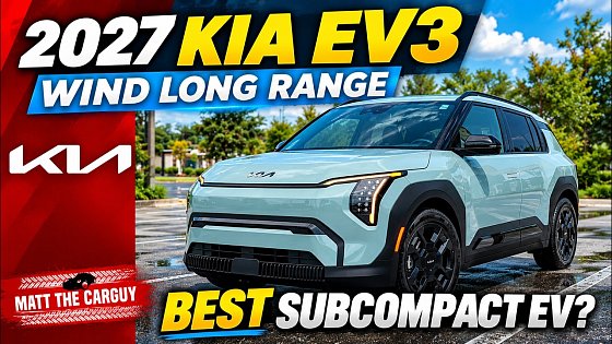 Video: 2027 Kia EV3 Wind Long Range Review — Kia’s Best Affordable EV Yet?