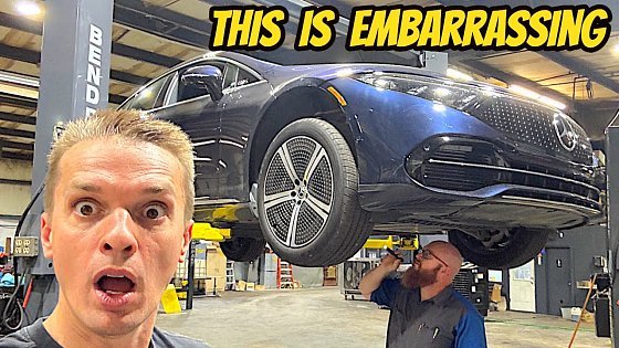 Video: Here's all of the quality issues my mechanic found with my $118,000 Mercedes-Benz EQS flagship EV.