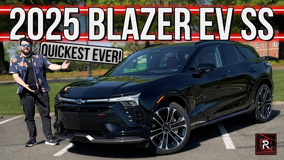 Video: The 2025 Chevrolet Blazer EV SS Is A Blazingly Quick SUV With Camaro SS Vibes